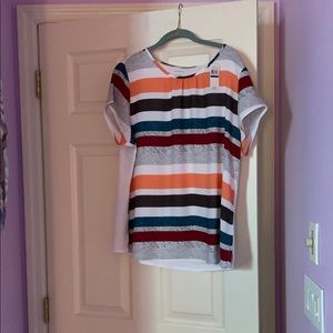 Van Huesen top, sz XL  NWT